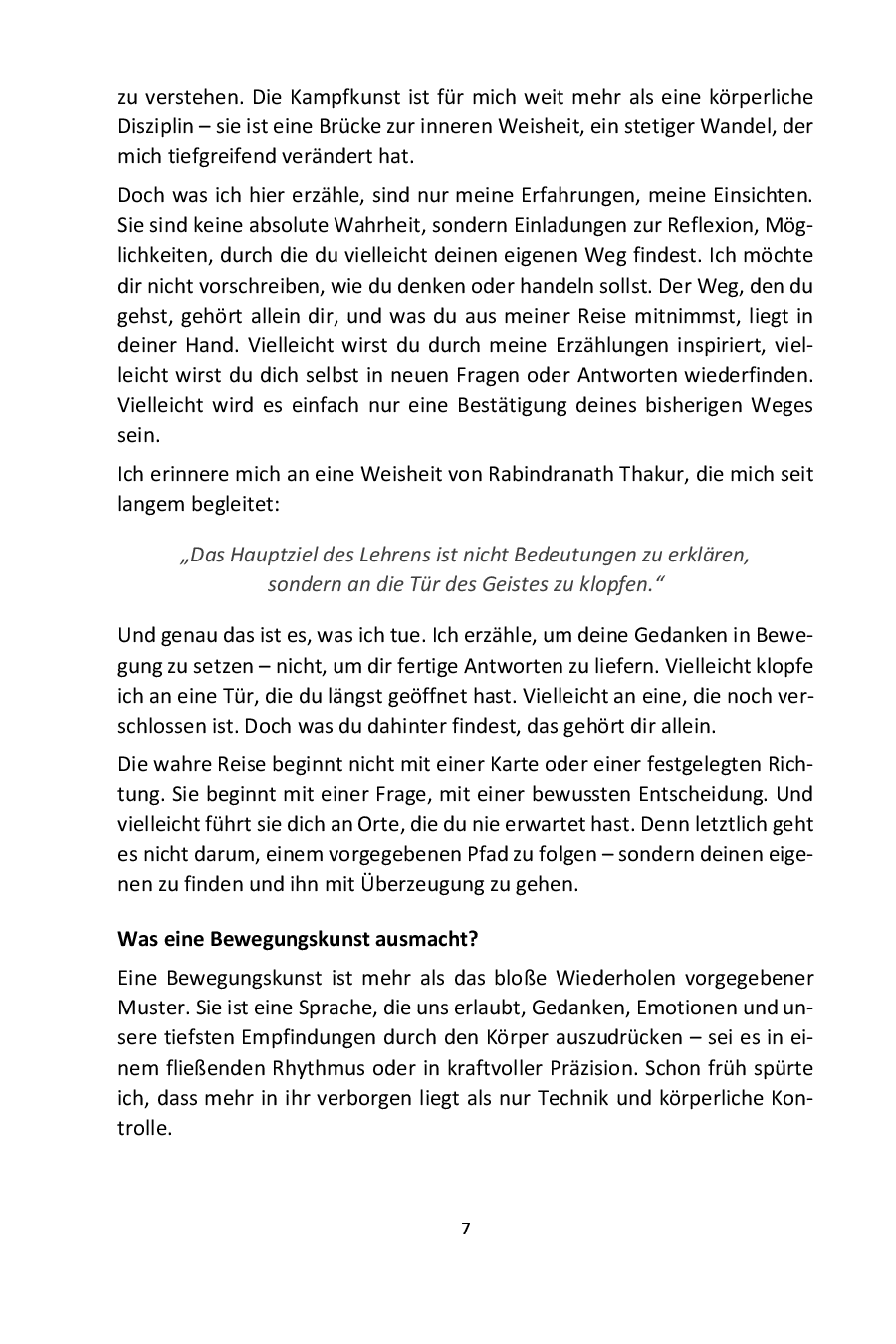 Die Entdeckung der Kampfkunst (Dr. Björn Pospiech)