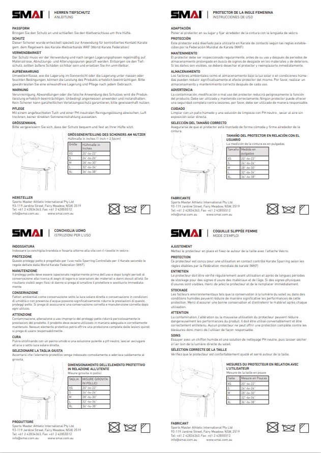SMAI WKF-Tiefschutz XL