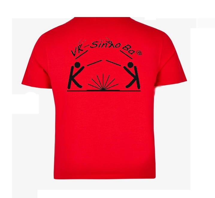 Sinkoba (R) T-Shirt rot mit Druck