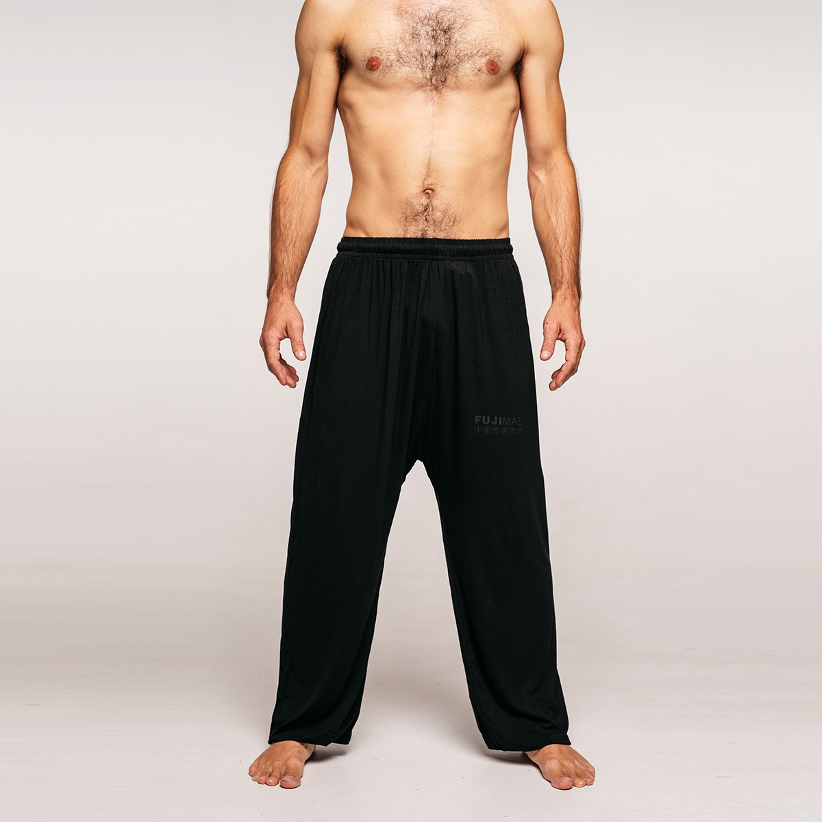 Tai-Chi / Qigong Hose weich Comfort schwarz XL