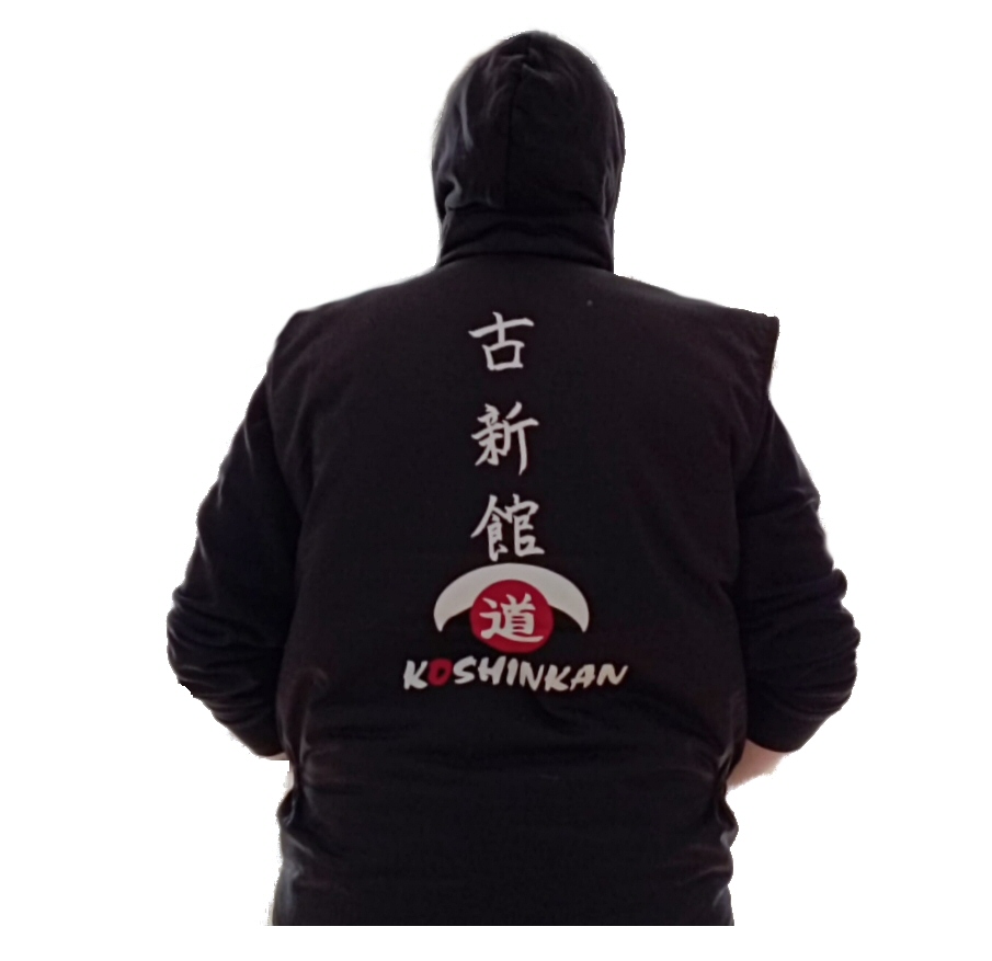 Weste mit Bedruckung hinten Koshinkan 6XL