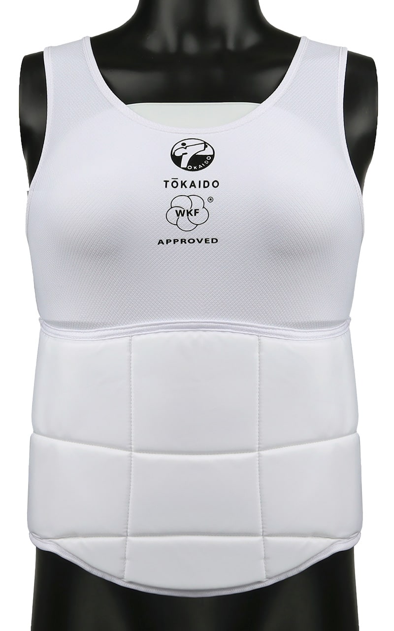 TOKAIDO Karate Weste, Body Protector PRO LADY (WKF) XL