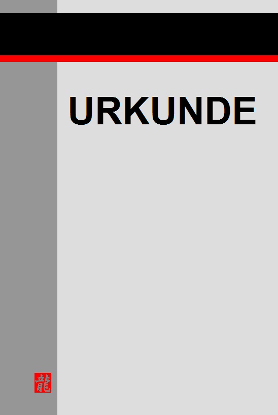 Urkunde Standard schwarz/grau