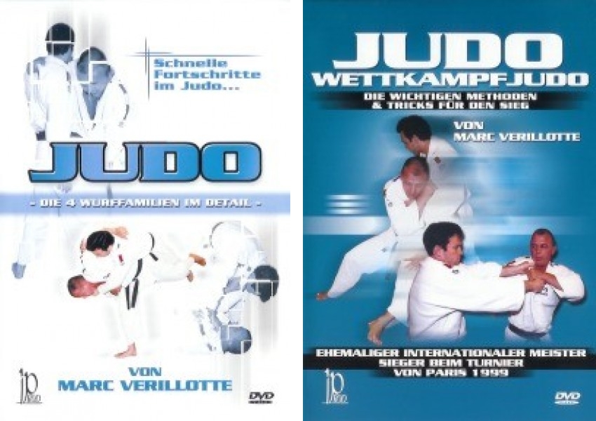 2er DVD Set: Wettkampfjudo + Die 4 Wurffamilien