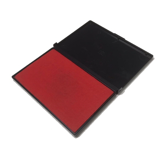 Stempelkissen rot