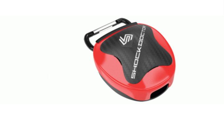 Zahnschutz Shockdoctor Mouthguard Case Box red