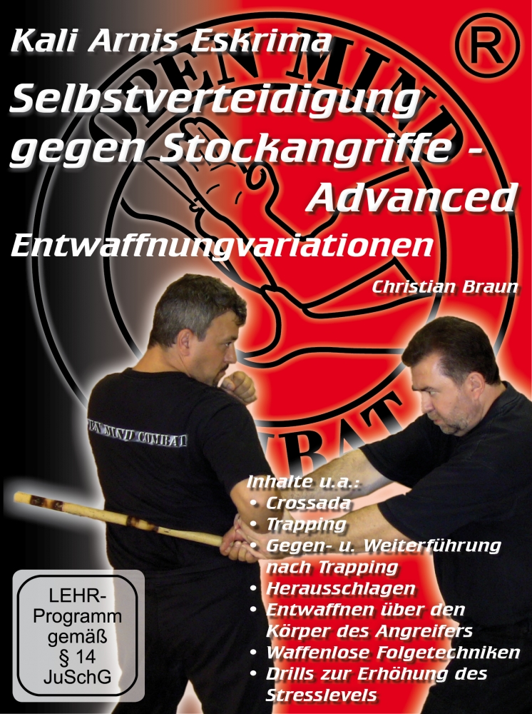 DVD Selbstverteidigung ohne Stockangriffe-Advanced Entwaffnungsvariationen