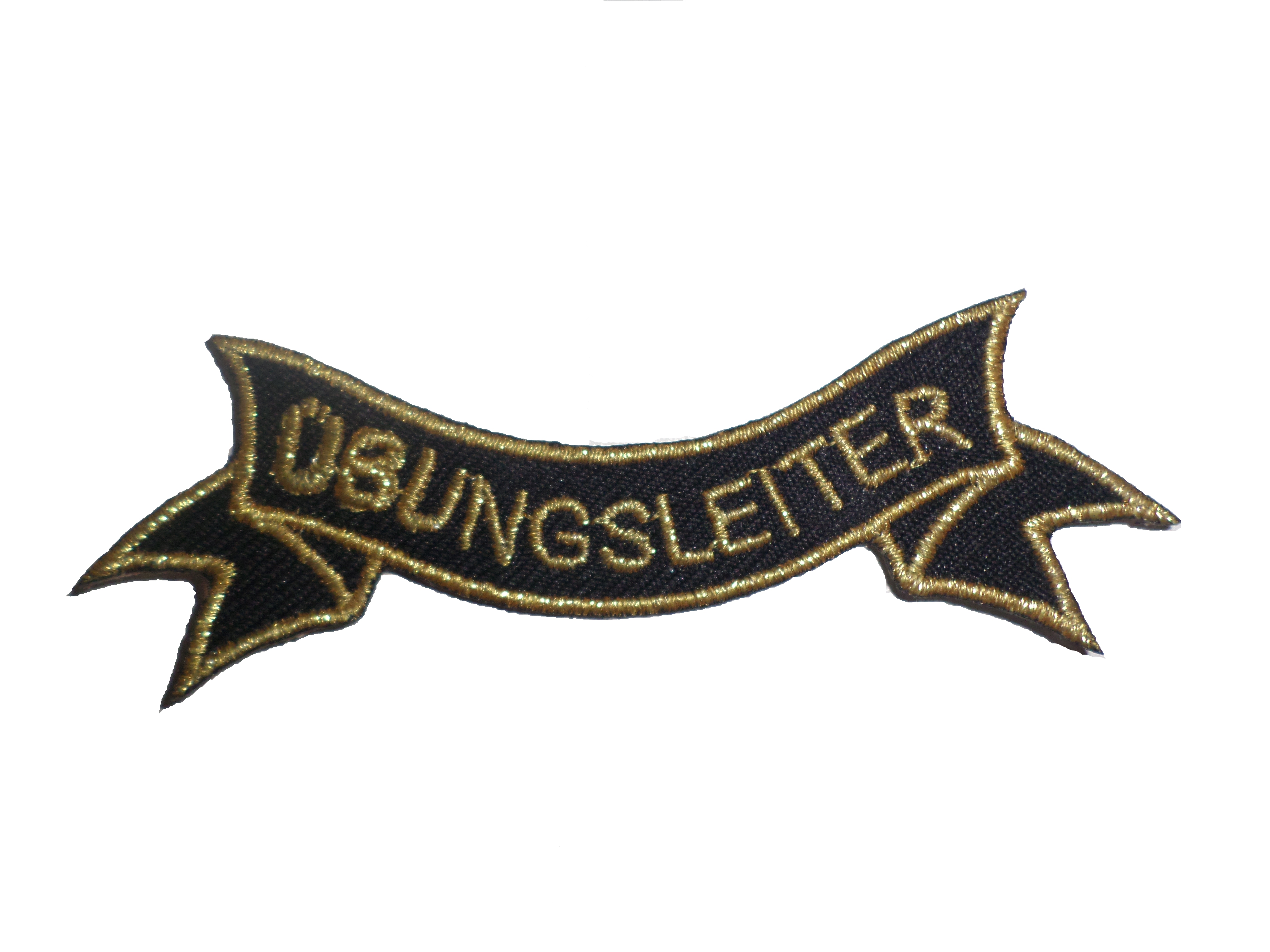 Zusatzaufnäher / Patch geschweift Chairman