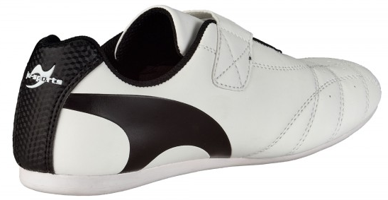 Kampfsportschuhe Mattenschuhe ohne Schnürung mit Klettverschluss weiß 47