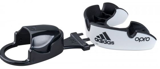 adidas Zahnschutz OPRO Silver, white ADIBP32