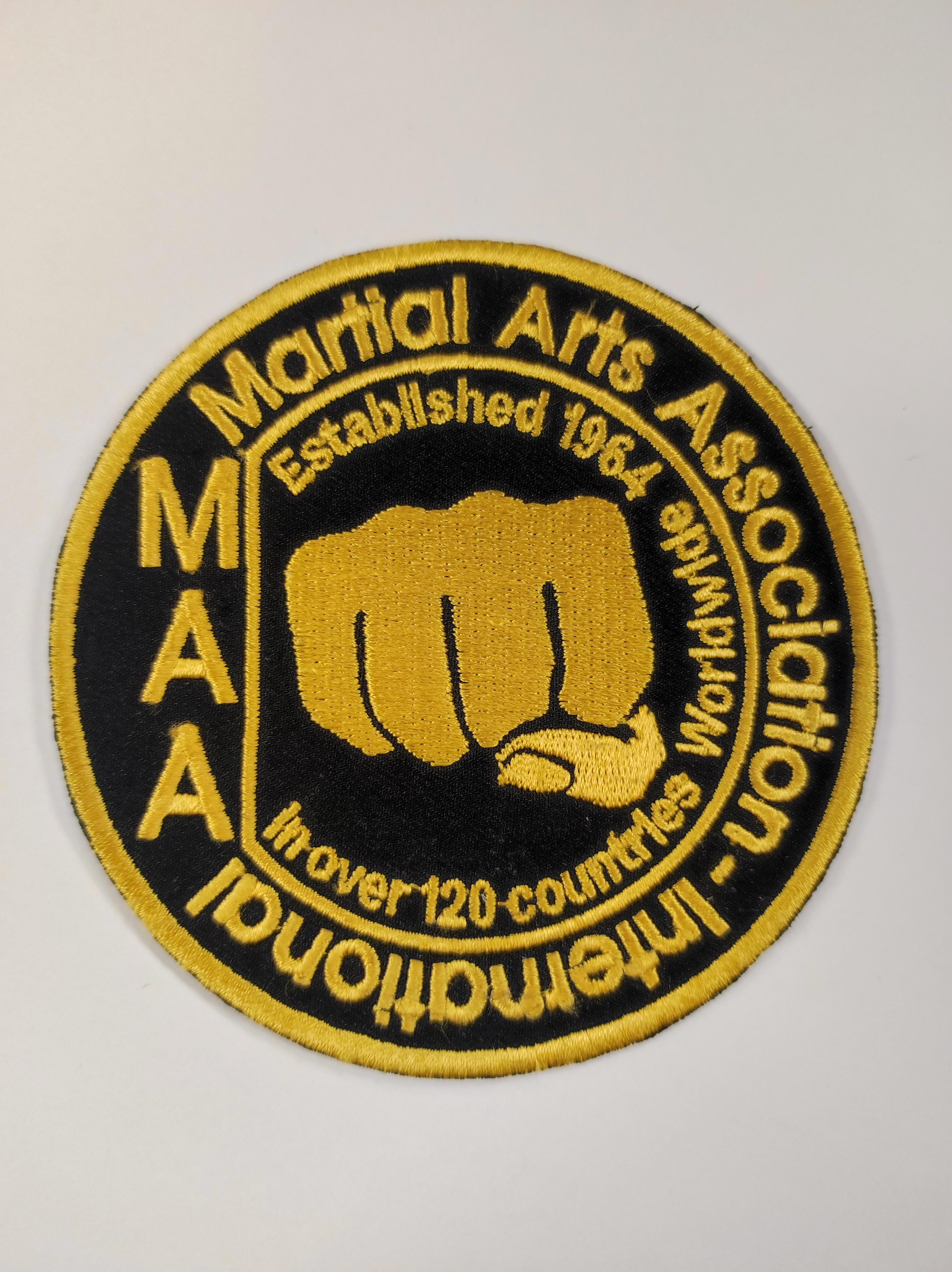 MAA-I Patch Faust Gold 10,5 cm