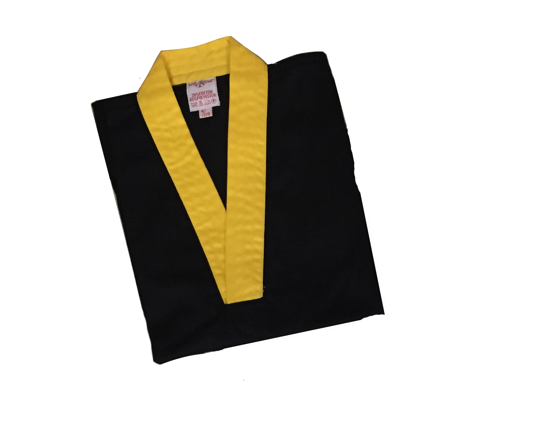Freestyle Jacke Schwarz mit Gelben Streifen Gr. 160 (%SALE)