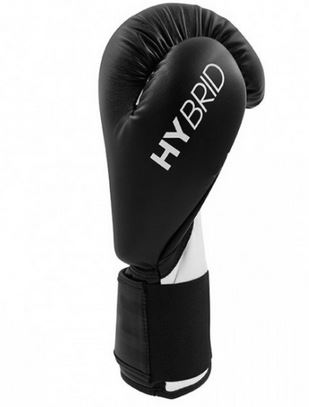 adidas Boxhandschuhe Hybrid 50, schwarz/weiß, ADIH50 14 oz