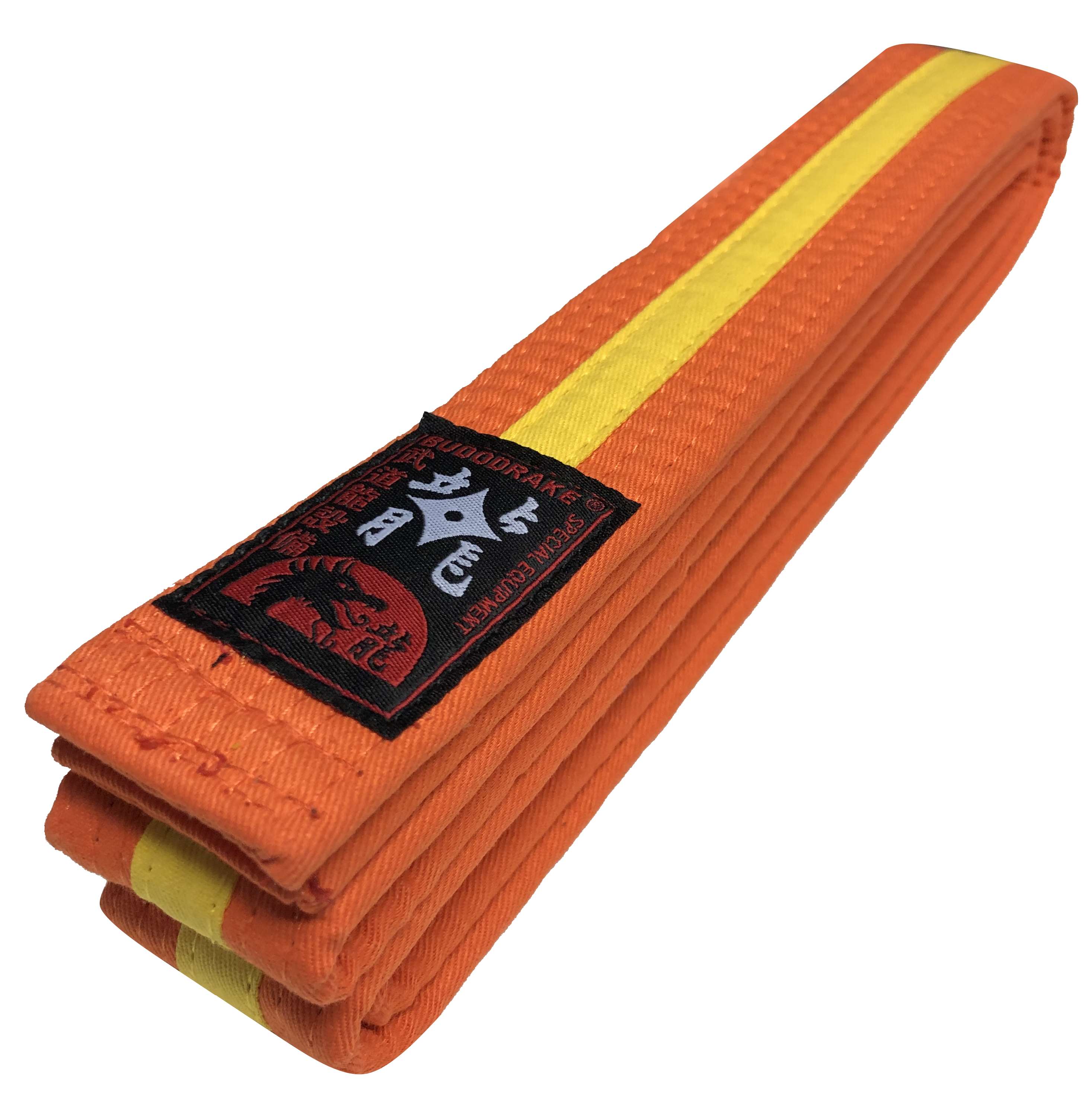 Gürtel Orange Gelb Orange Mittelstreifen 330