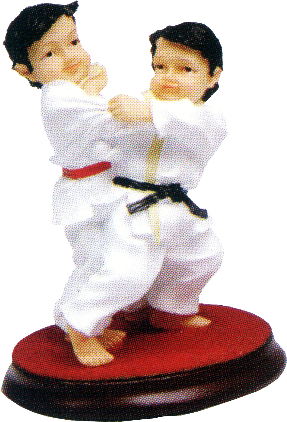 Judo Figur  (H972)  9 x 11.5 x 14cm