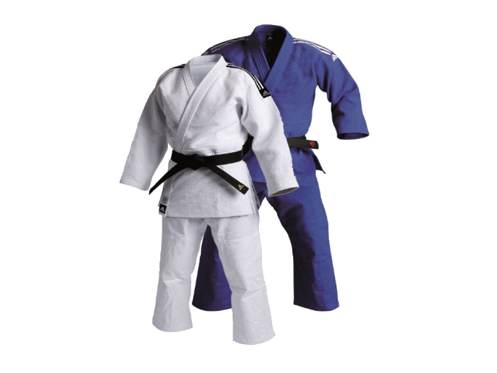 adidas Judoanzug J930 Slim Fit IJF blau 160