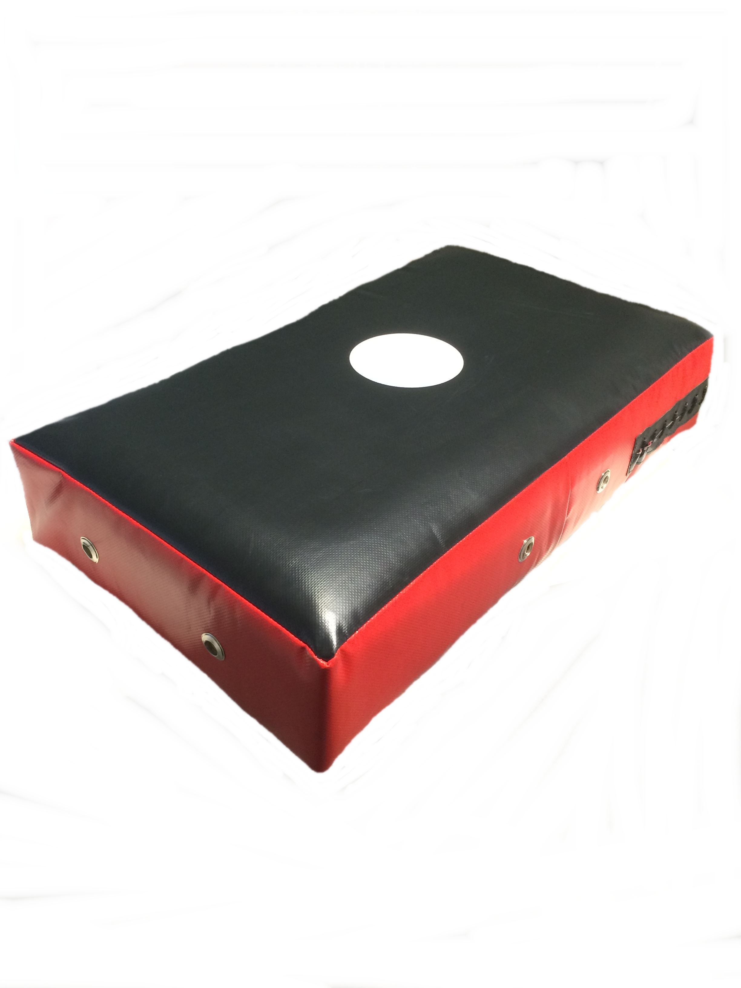 Profi-Schlagpolster groß 60 cm schwarz-rot