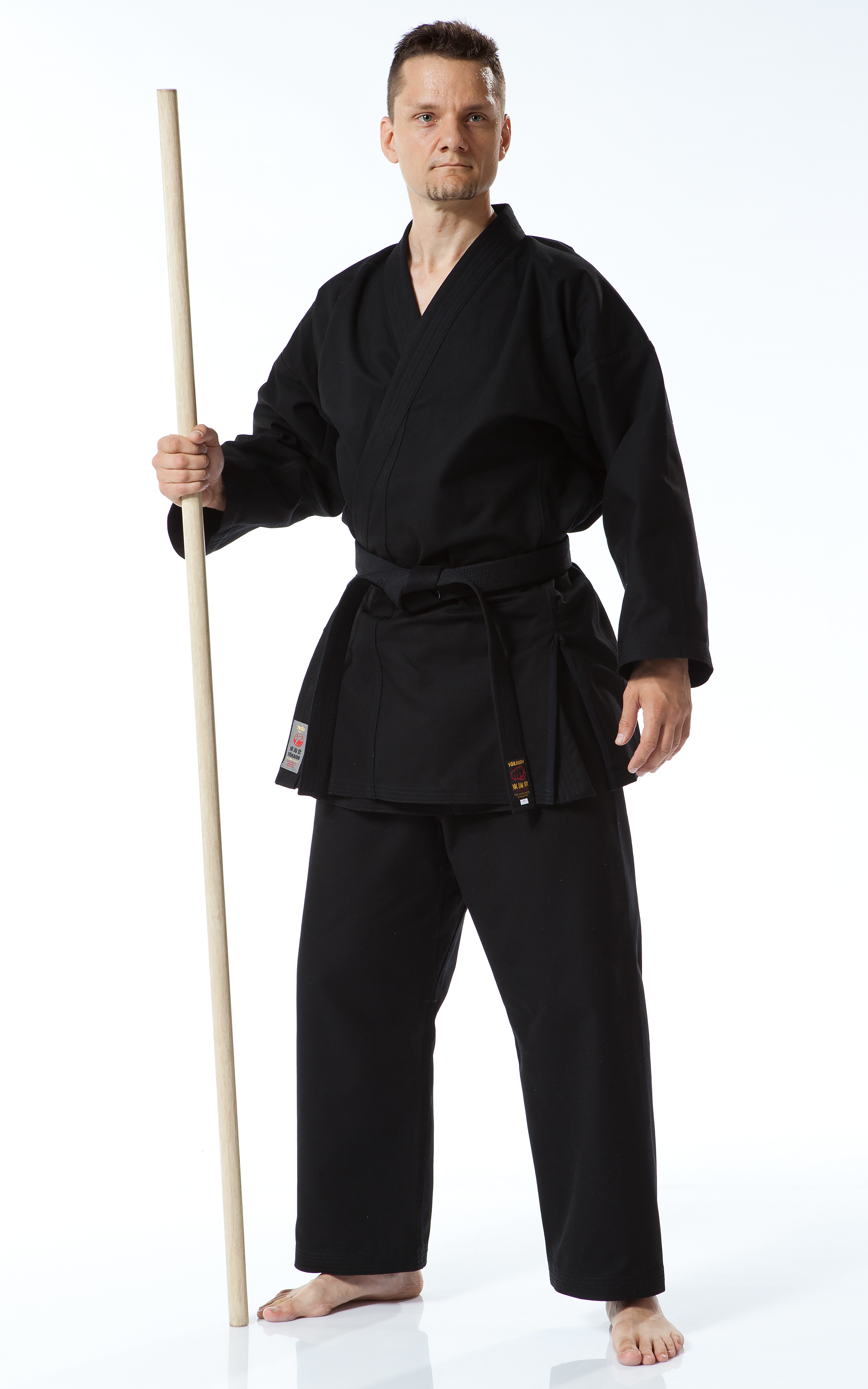 Tokaido SV- und Karateanzug Bujin Kuro schwarz