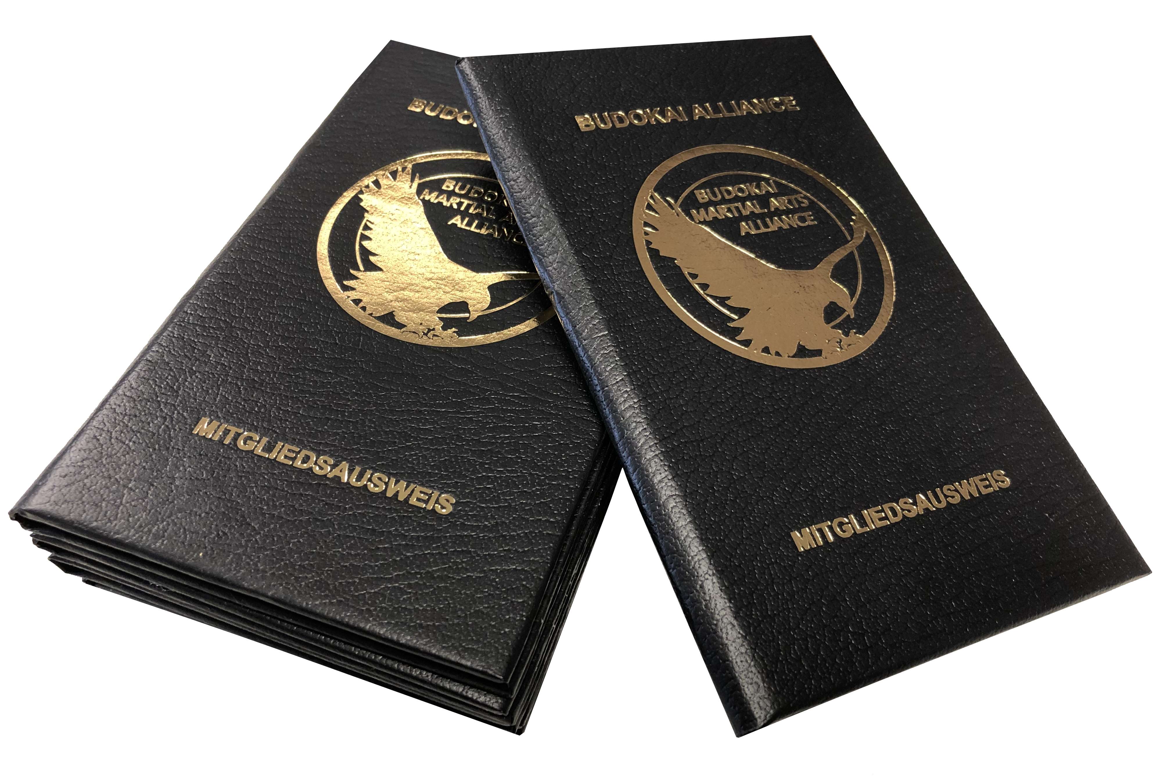 Budo Alliance Kampfsport Ausweise Premium Variante