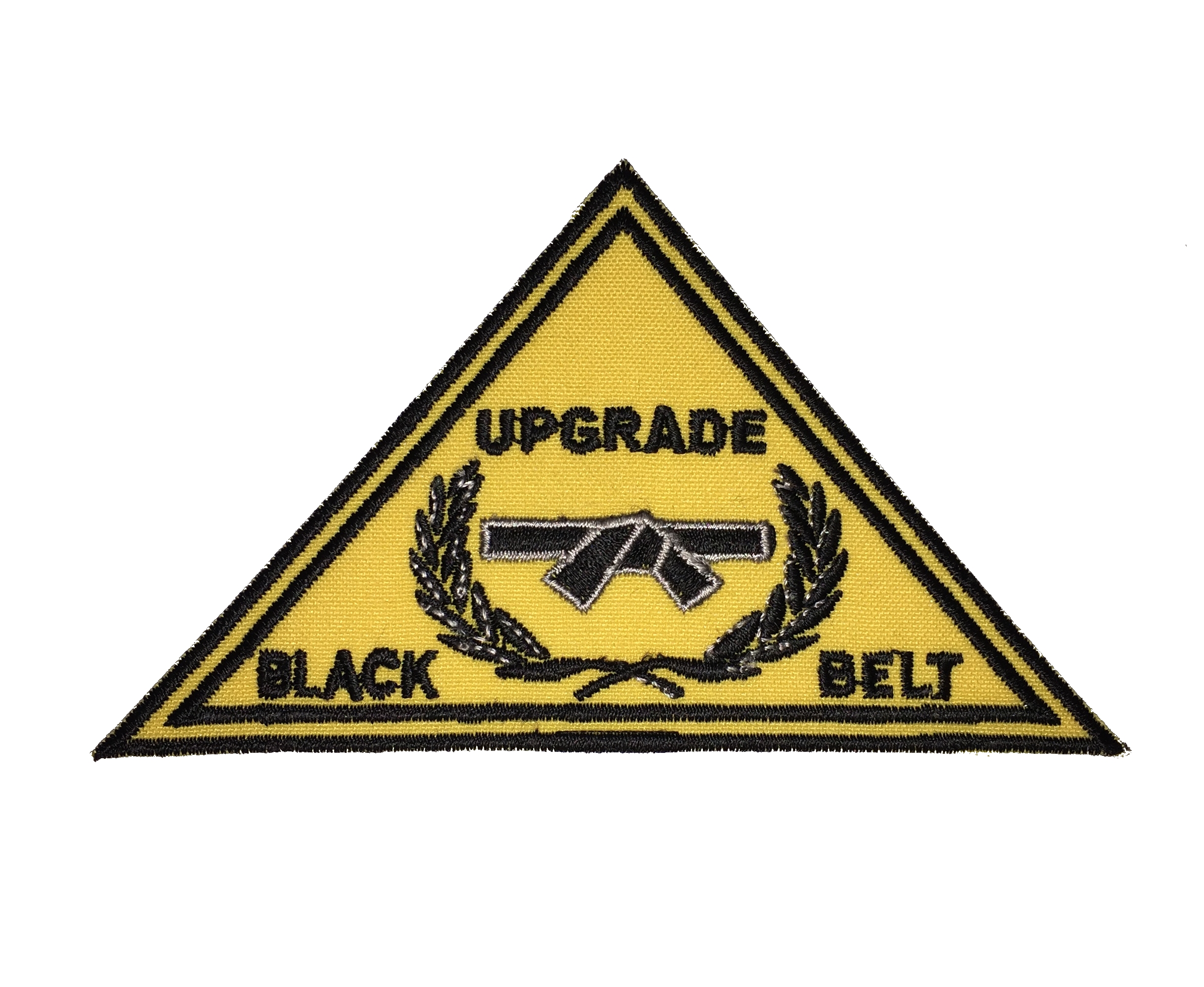 Aufnäher Upgrade Black Belt