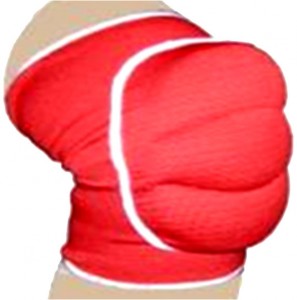 Knieschoner gepolstert rot, Knieschutz Knieschützer Senior|Senior