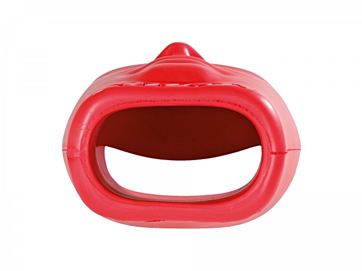 KWON (R) Realistic Face Mitt / Pratze mit Gesichtsform rot