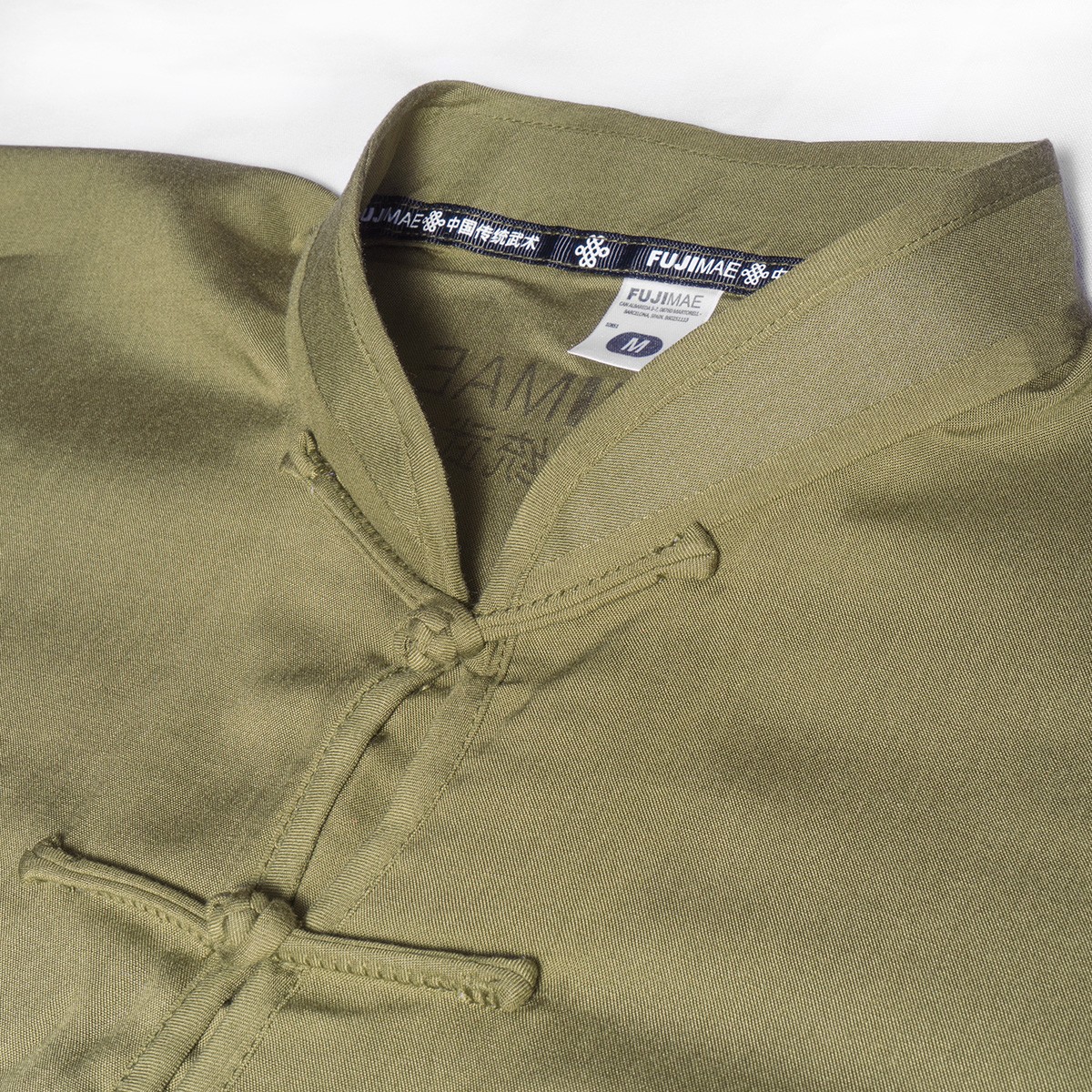 Kung-Fu / Taiji Anzug Oliv