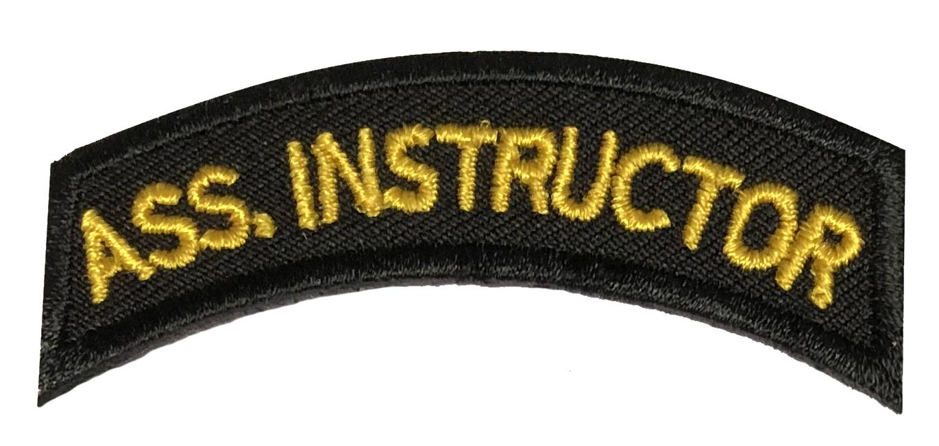 Zusatzaufnäher halbrund