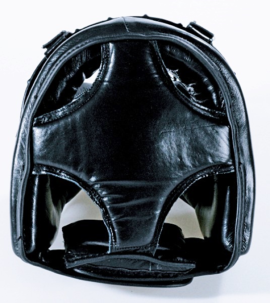 KWON (R) Kopfschutz mit Eisengitter schwarz