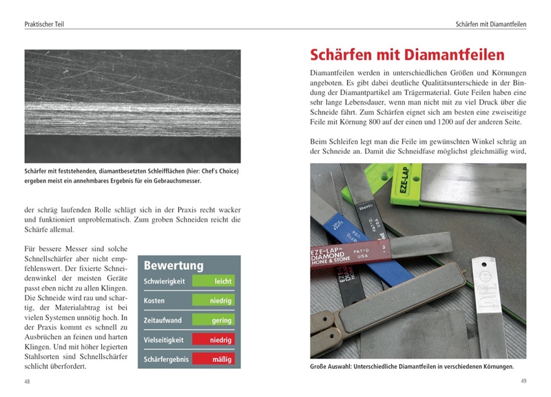 Messer schärfen leicht gemacht (Fronteddu / Steigerwald)
