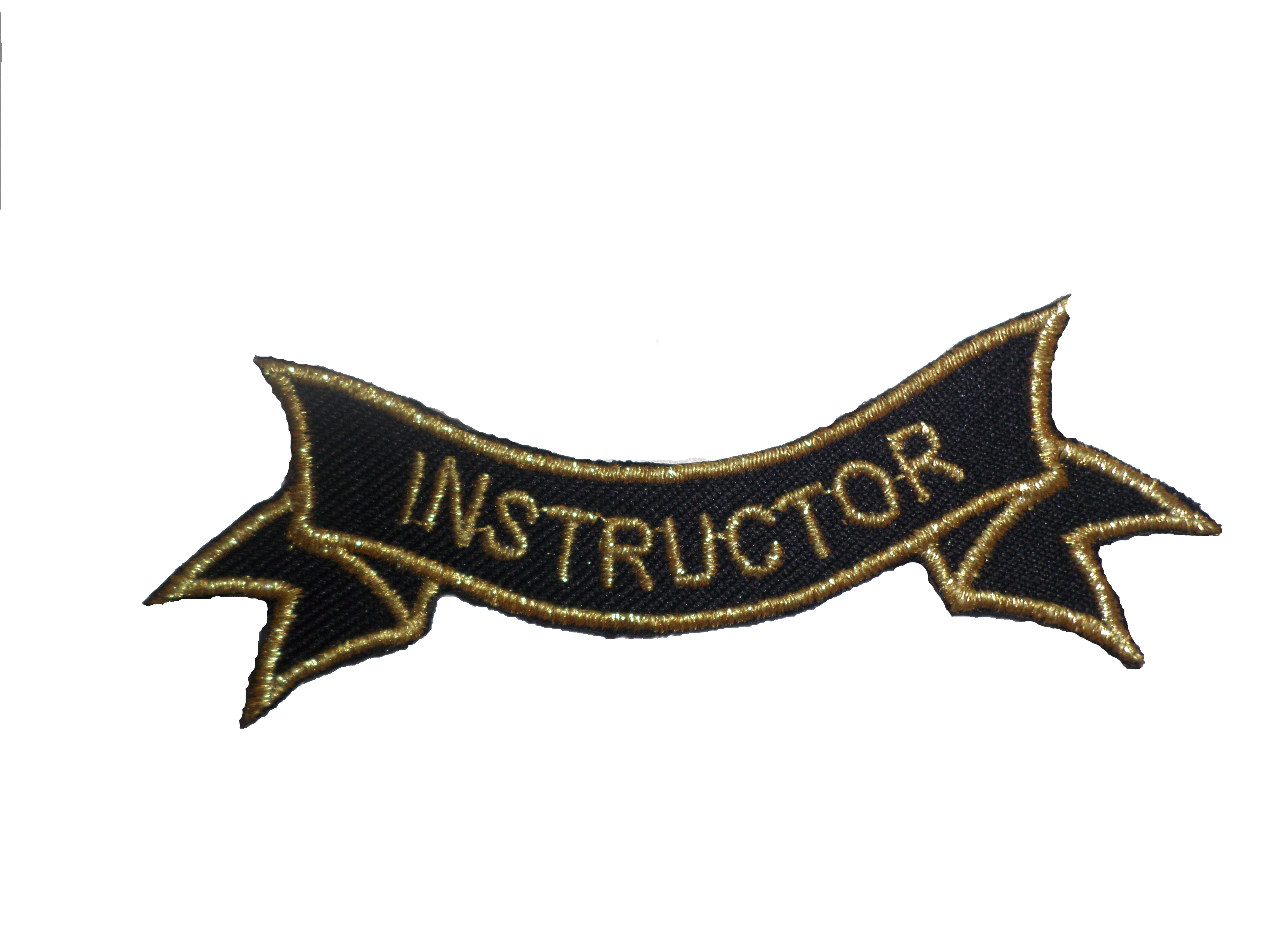 Zusatzaufnäher / Patch geschweift Chairman