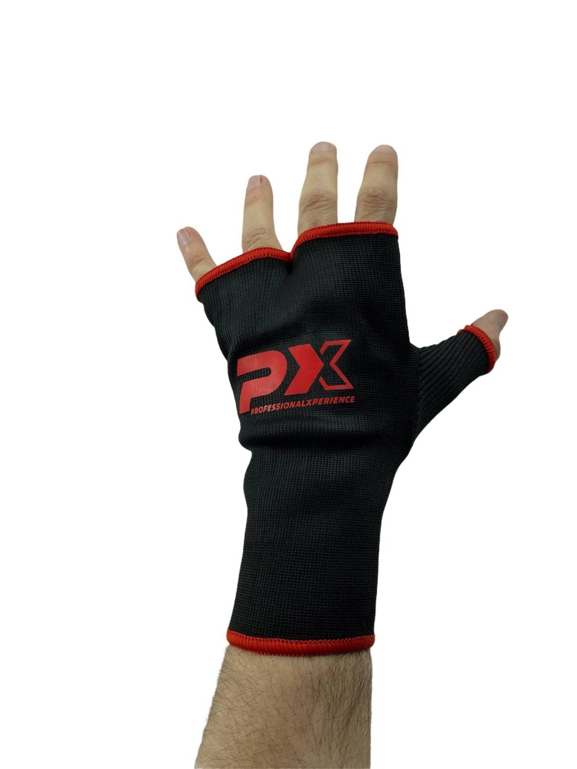 PX Innenhandschuhe / Schlupfbandagen Comfort (schwarz-rot)