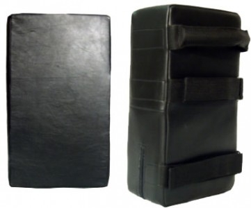 Schlagpolster schwarz Kunstleder KLEIN 45cm