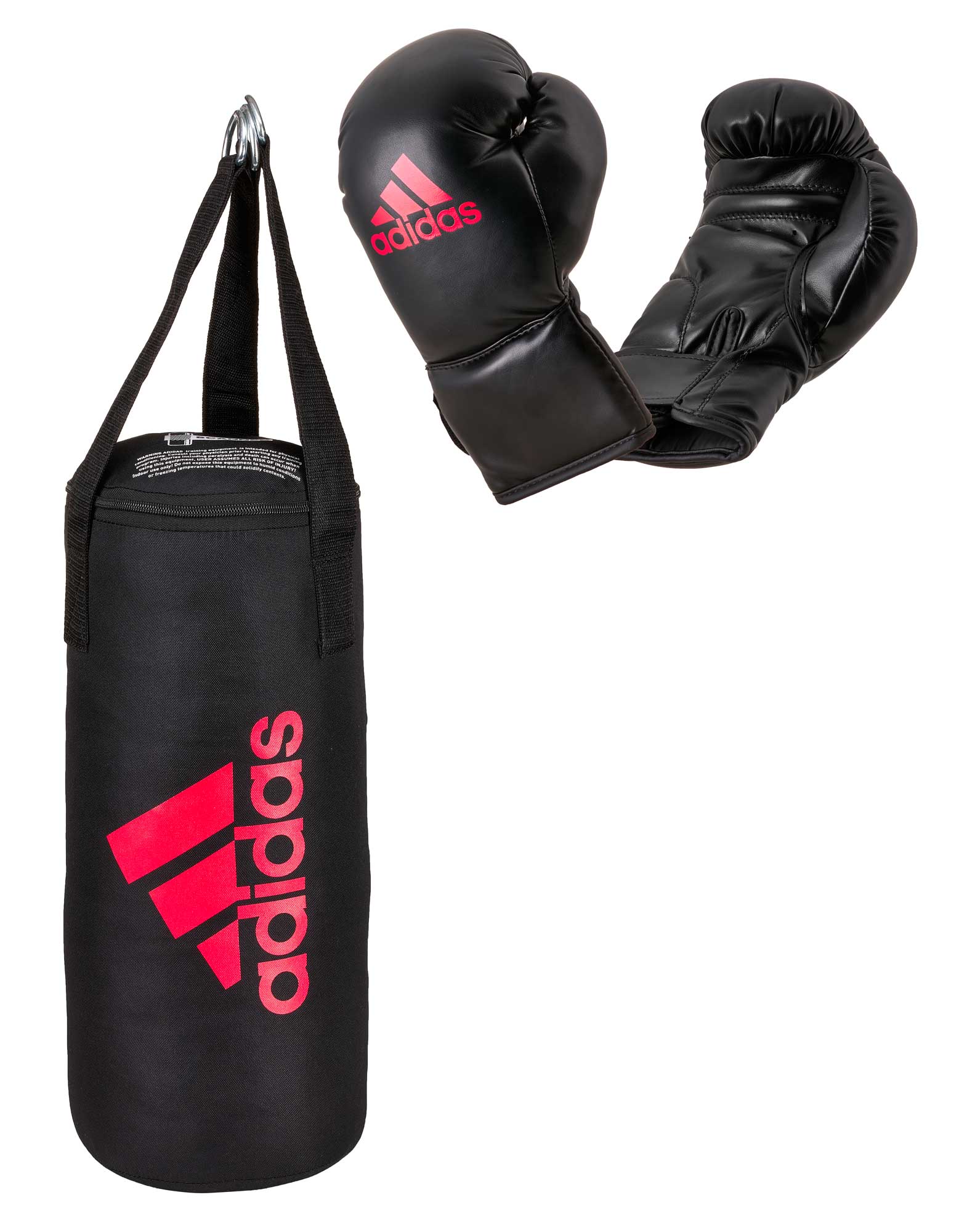 ADIDAS Boxing Set II schwarz-rot für Kids