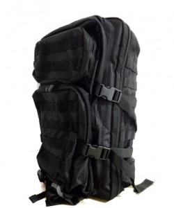 Freizeit-Rucksack / Mehrzweck-Einsatz Daypack, schwarz 50 Liter