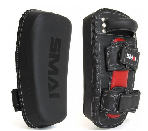SMAI Elite P85 Thai Pads Armpratze. schwarz (Paar)