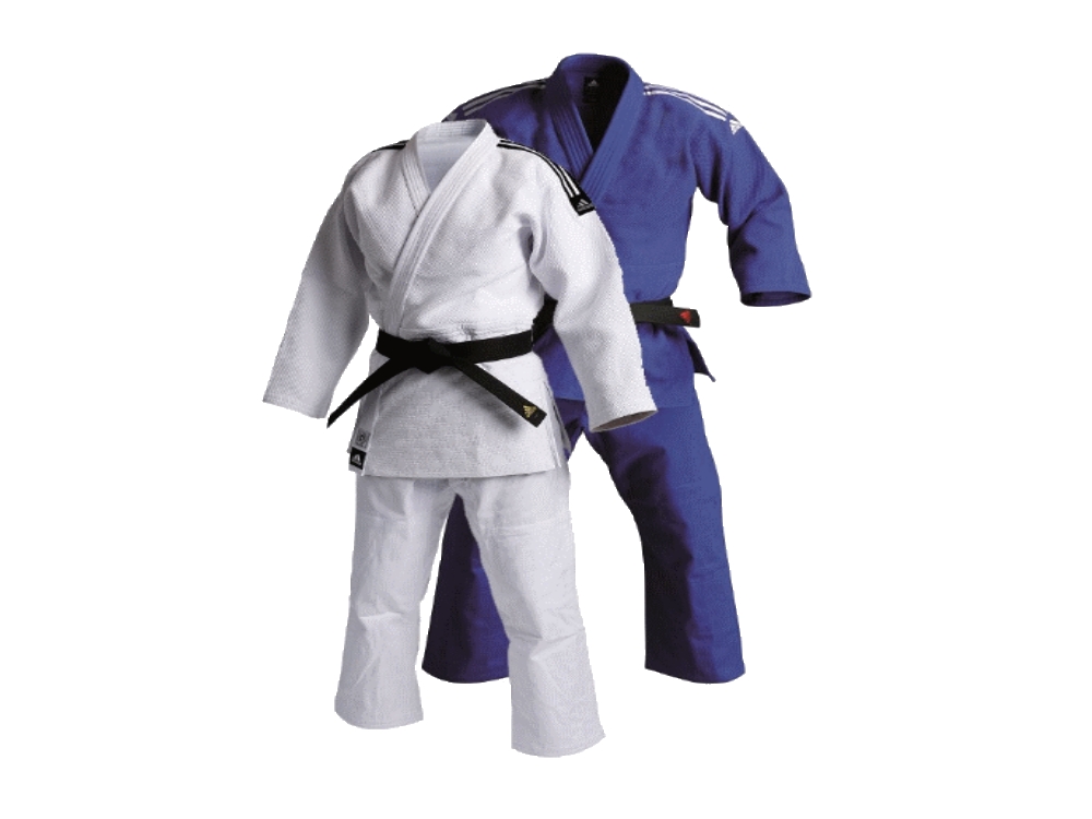 adidas Judoanzug J930 Slim Fit IJF blau 180