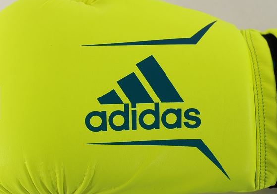 adidas Boxhandschuhe Speed 50, ADISBG50 gelb/blau 14 oz