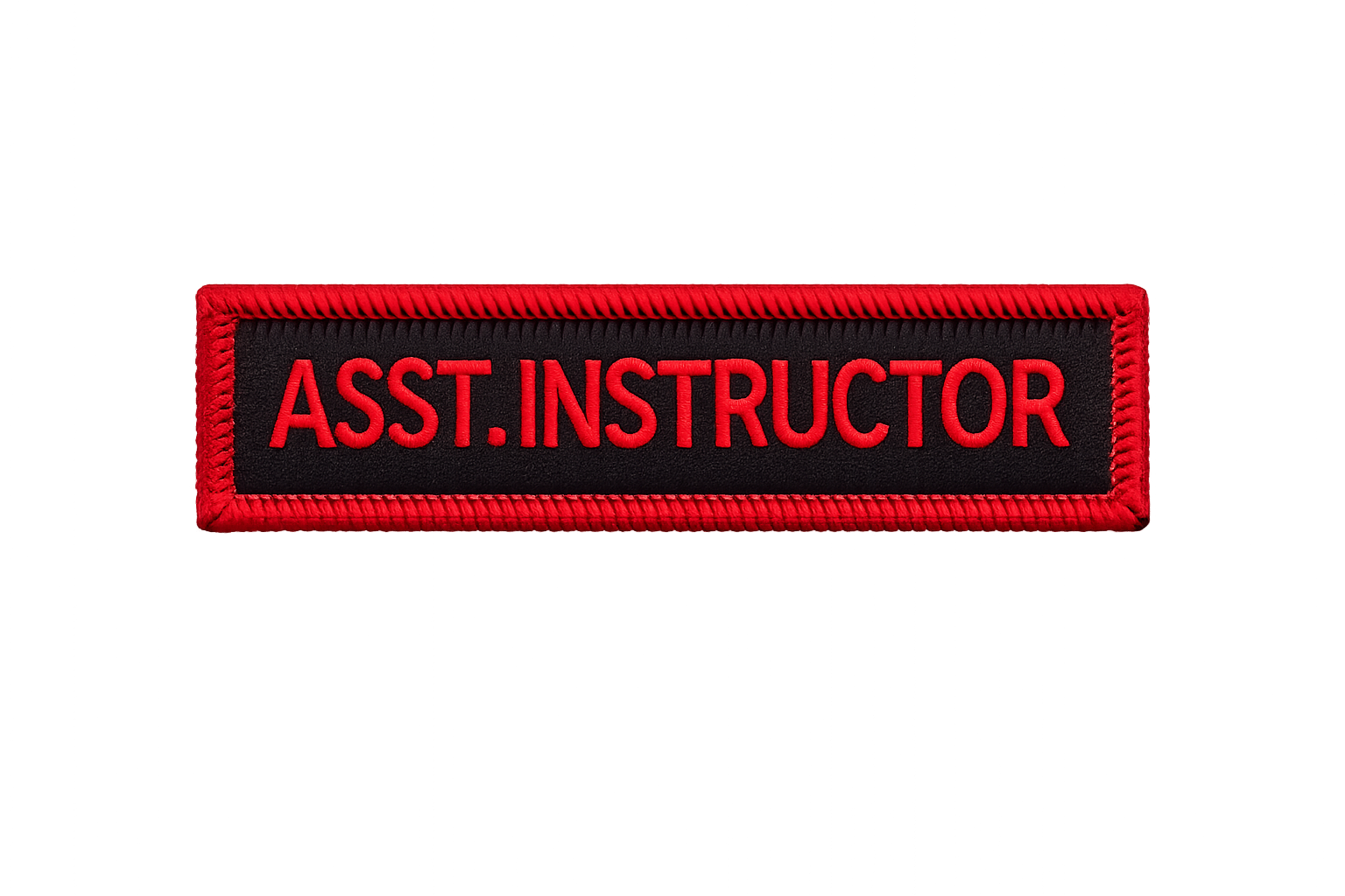 Aufnäher ASST. INSTRUCTOR 10,5 x 2,5 cm