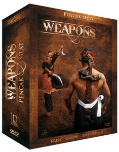 3 DVD Box Pencak Silat Weapons