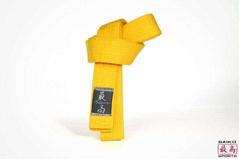 Saiko Sports Gürtel gelb
