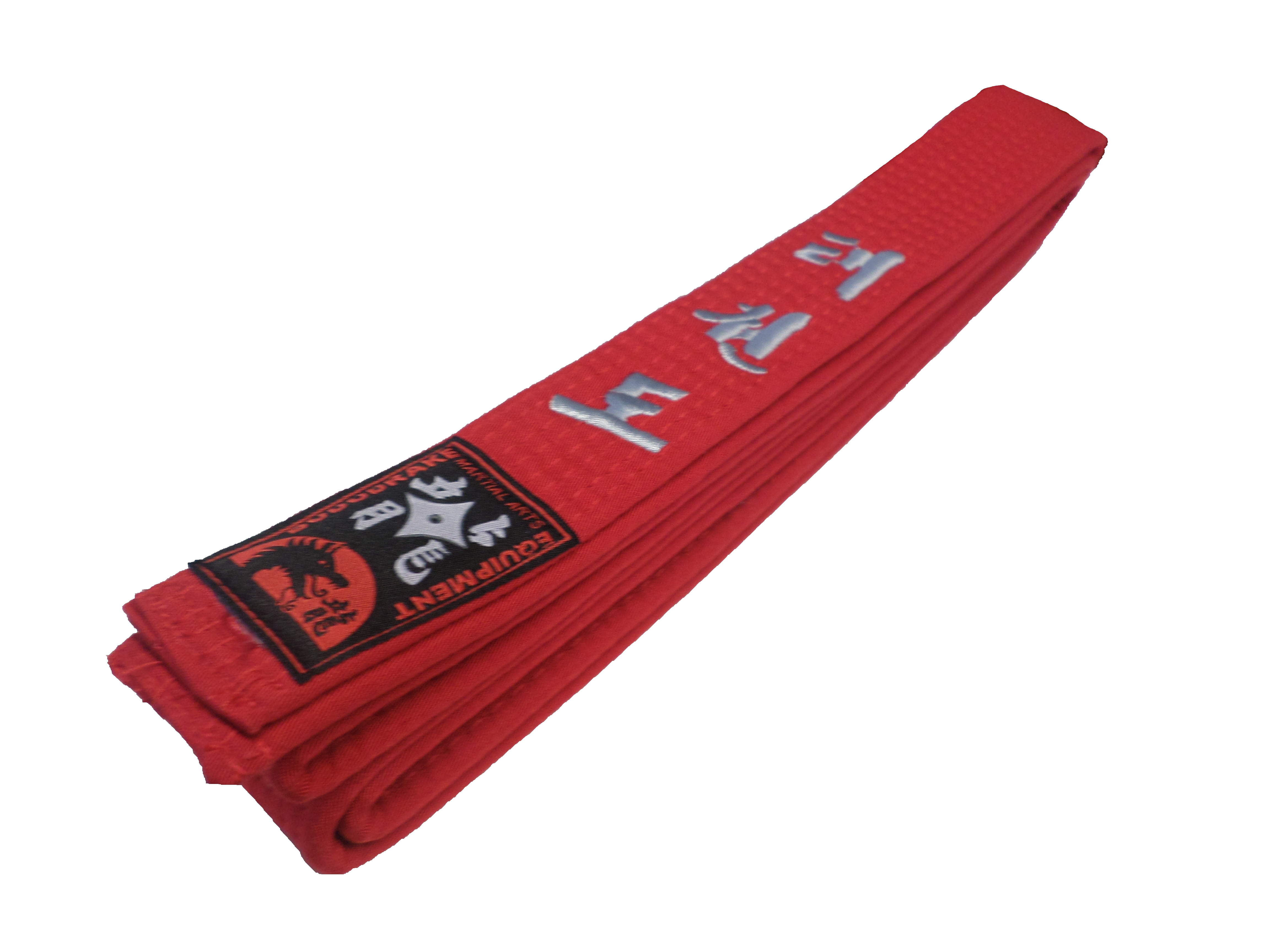 Rotgurt bestickt mit Taekwondo 350