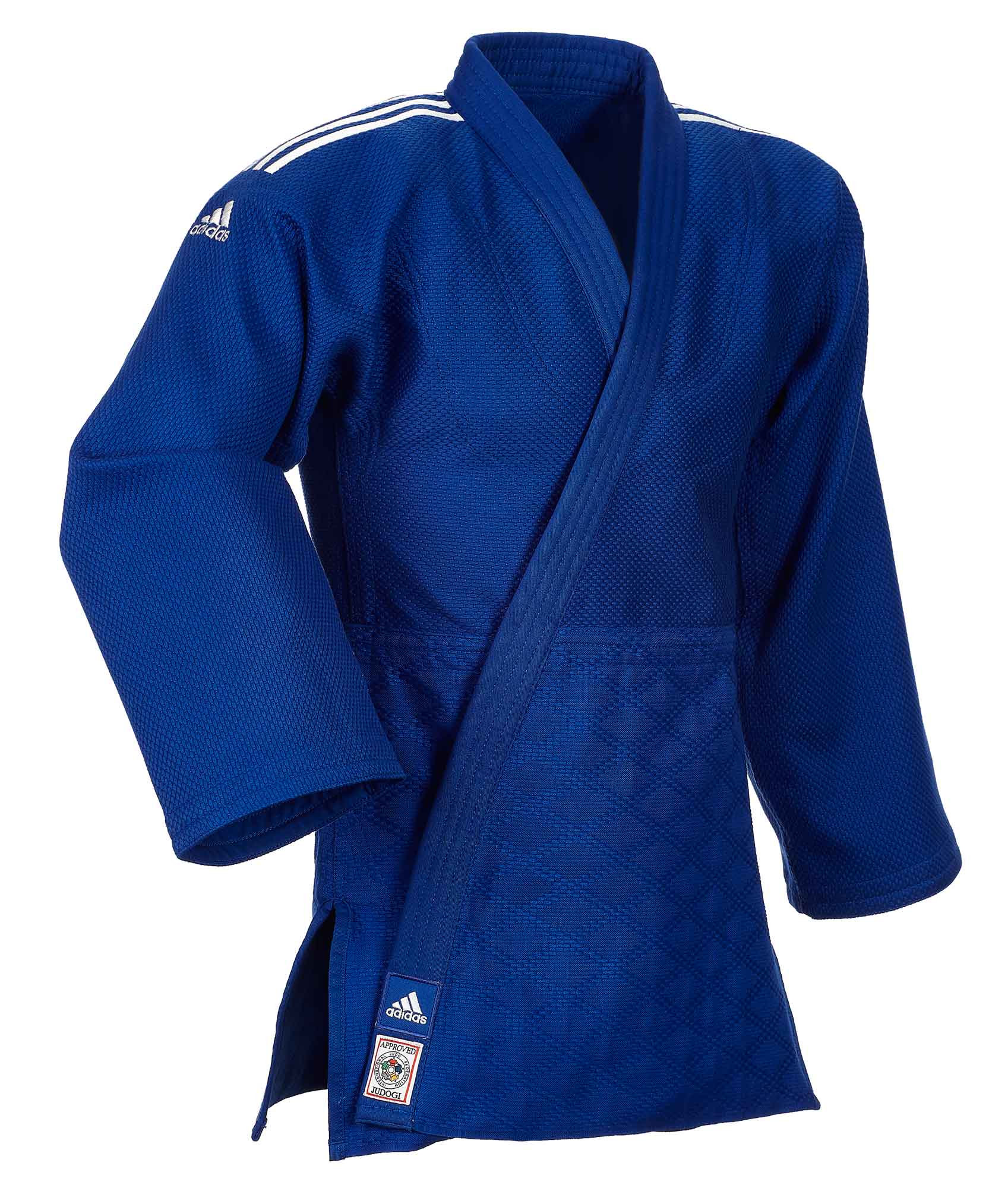 adidas Judoanzug "CHAMPION III" IJF blau