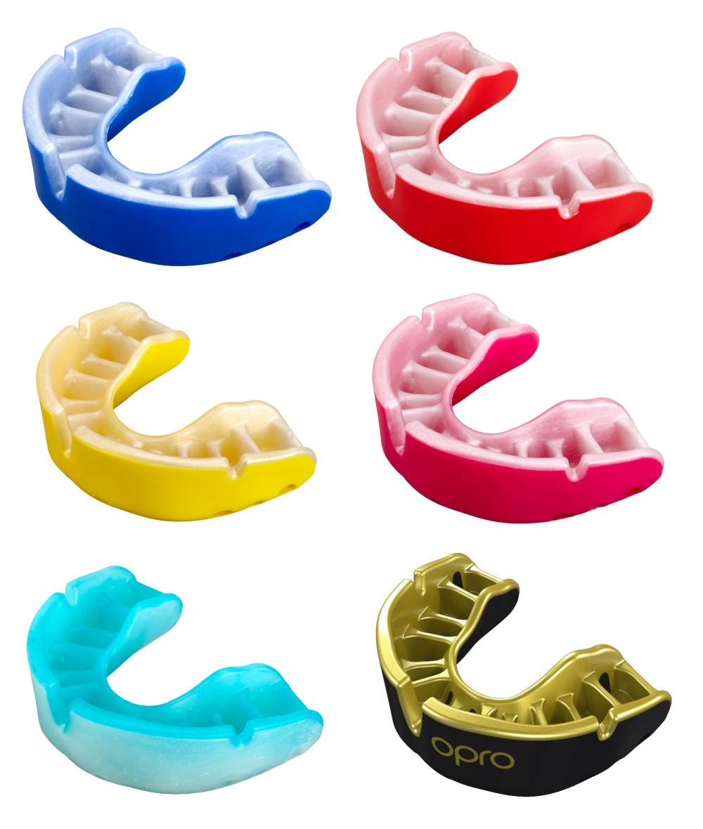 Opro Zahnschutz Gold Edition Senior schwarz/gold