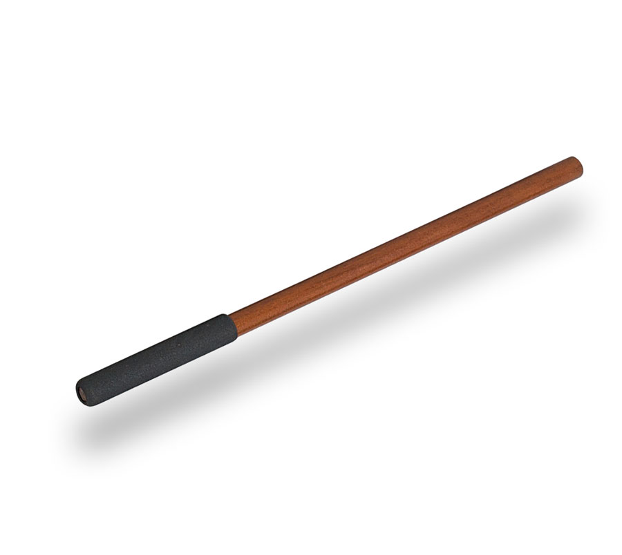 Trainingsstock aus Holz, braun,  Schaumstoff ummantelt 66 cm schwer
