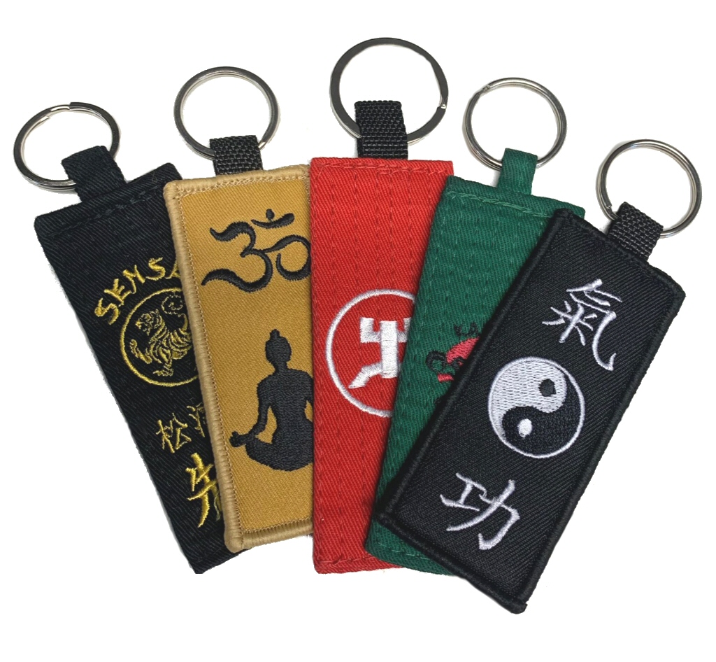 Schlüsselanhänger mit individueller Bestickung