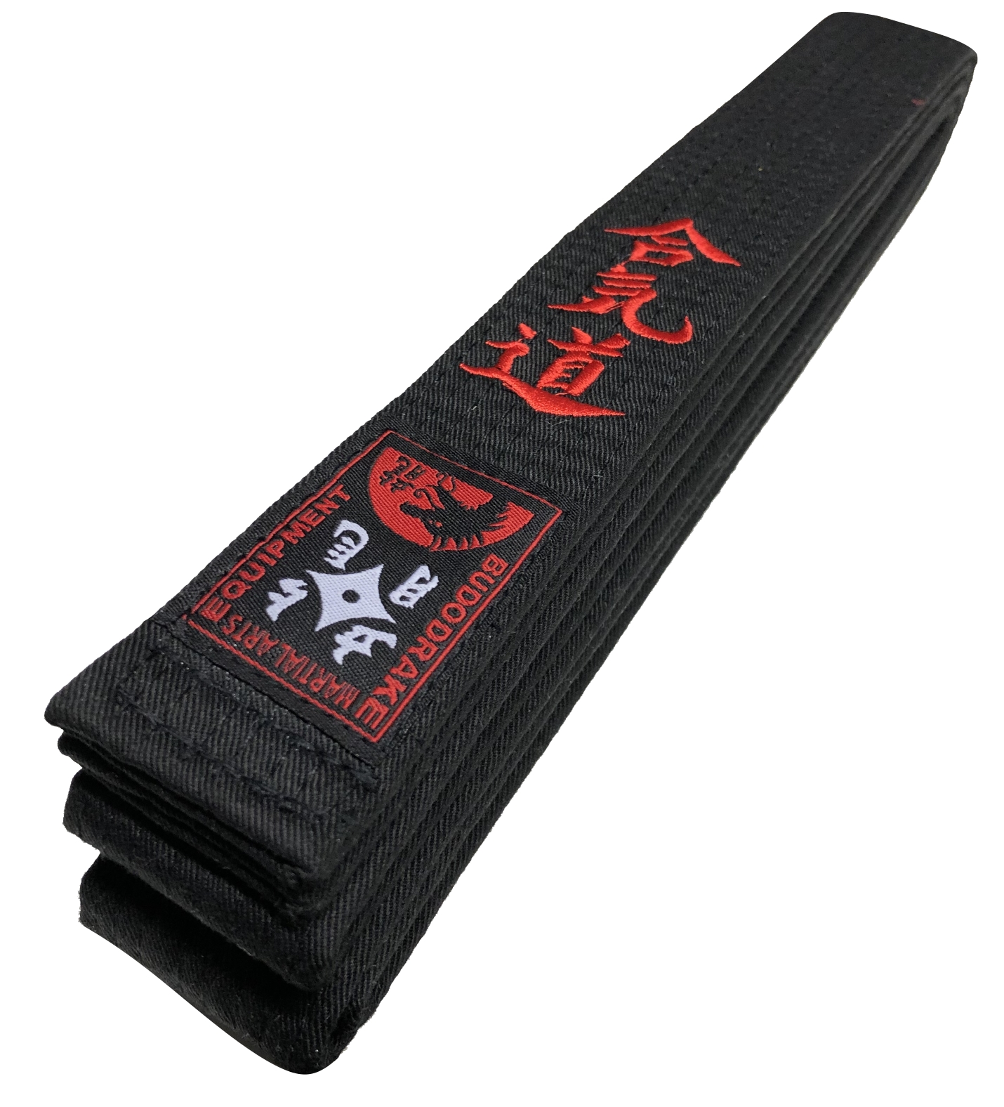 Aikido Dan Gürtel farbig bestickt