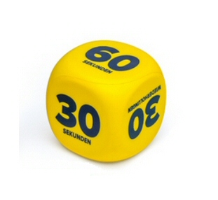 Trainingswürfel gelb speziell für Trainingseinheiten 10 x 10 cm