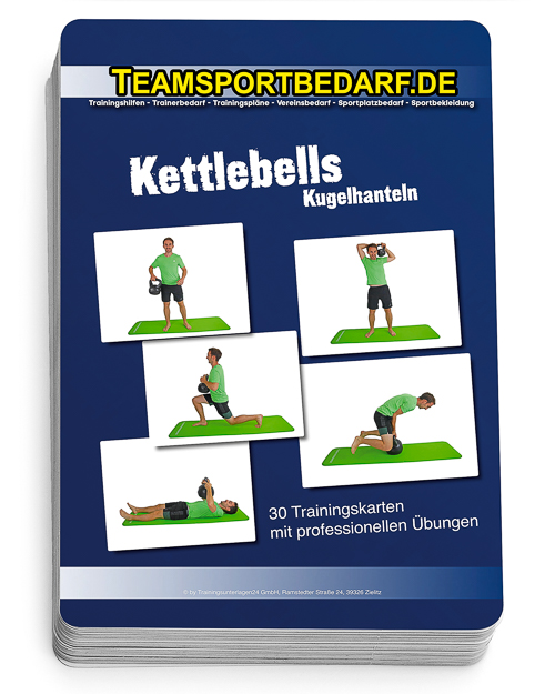 Trainingskarten Kettlebell / Kugelhanteln