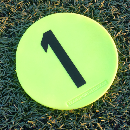 Markierungsscheiben mit Nummern, 12-er Set